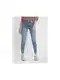 Modr zkrcen straight fit dny ONLY Emily