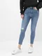Modr zkrcen skinny fit dny ONLY Mila