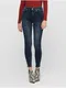 Tmav modr skinny fit dny ONLY-Blush
